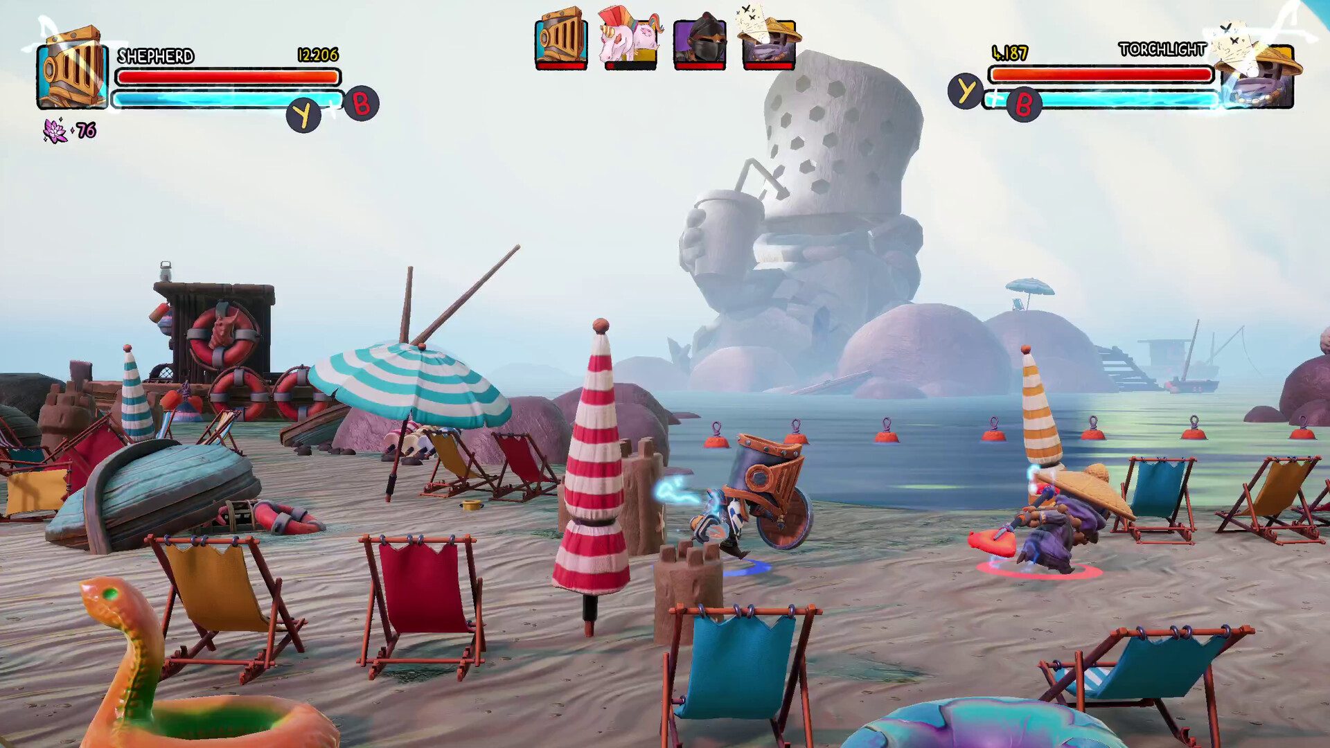 大头盔英雄全DLC+本体|steam正版游戏激活入库|Big Helmet Heroes
