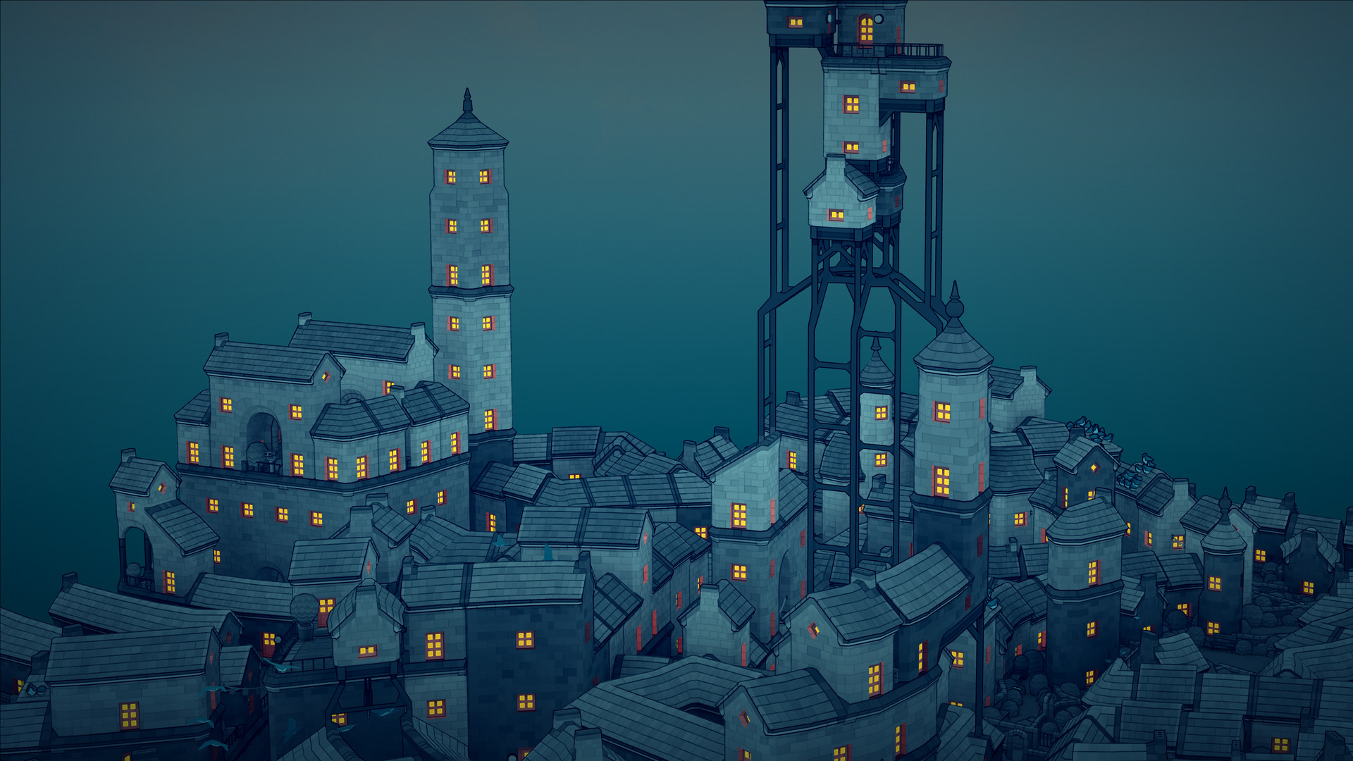 城镇叠叠乐全DLC+本体|steam正版游戏激活入库|Townscaper